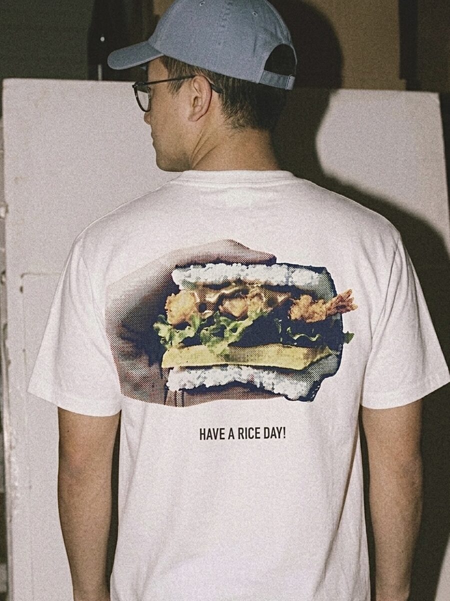 Have a Rice Day Riceful t-shirt Berkeley Japanese food